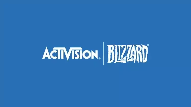 activision blizzard logos blue bg 1  Image of activision blizzard logos blue bg 1