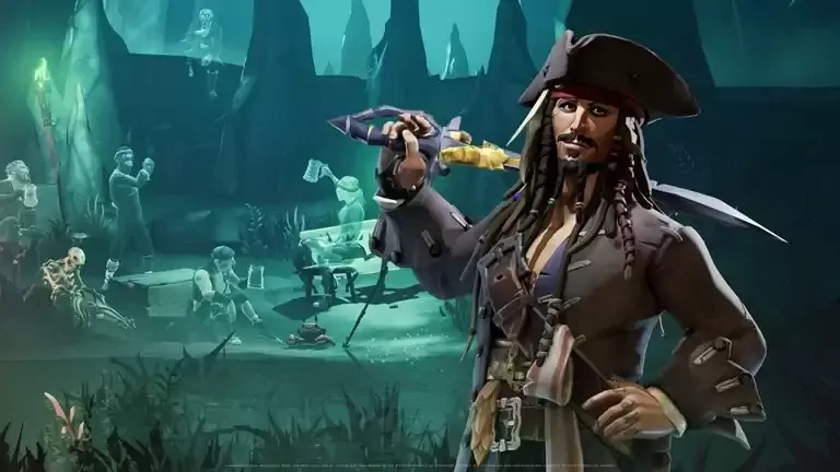 captain jack sparrow sea of thieves  Image of captain jack sparrow sea of thieves