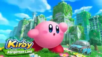 kirby and the forgotten land cover 1 340x191  Image of kirby and the forgotten land cover 1 340x191