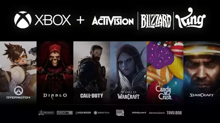 microsoft activision blizzard king  Image of microsoft activision blizzard king
