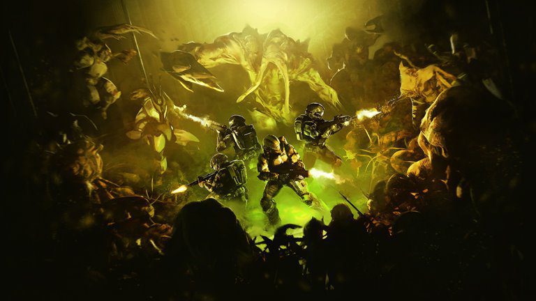 halo master chief collection flood  Image of halo master chief collection flood