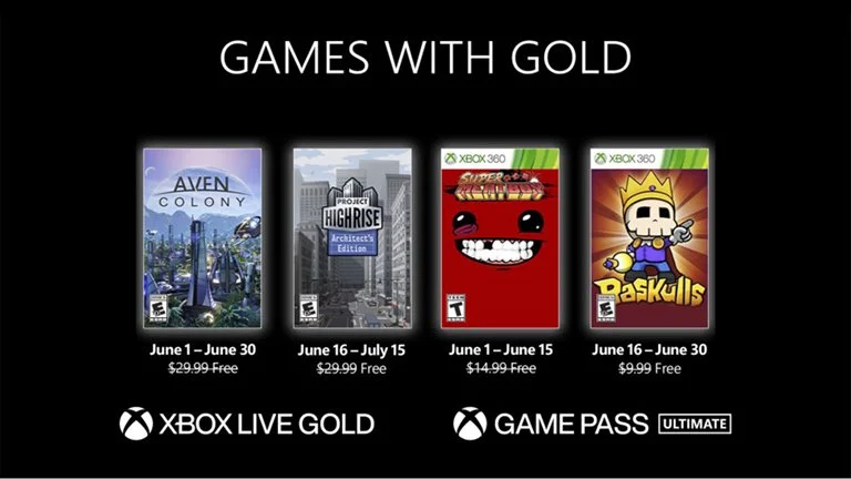 xbox games with gold june 2022  Image of xbox games with gold june 2022