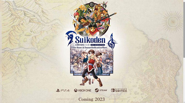 suikoden 1 and 2 hd remaster gate rune and dunan  Image of suikoden 1 and 2 hd remaster gate rune and dunan