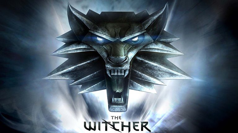 the witcher logo blue  Image of the witcher logo blue