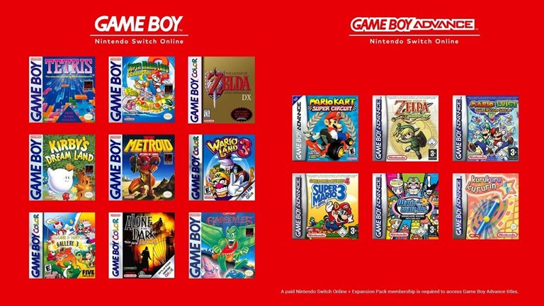 nintendoswitchonline gb agb  Image of nintendoswitchonline gb agb