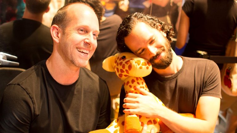 bruce straley and neil druckmann 2014  Image of bruce straley and neil druckmann 2014
