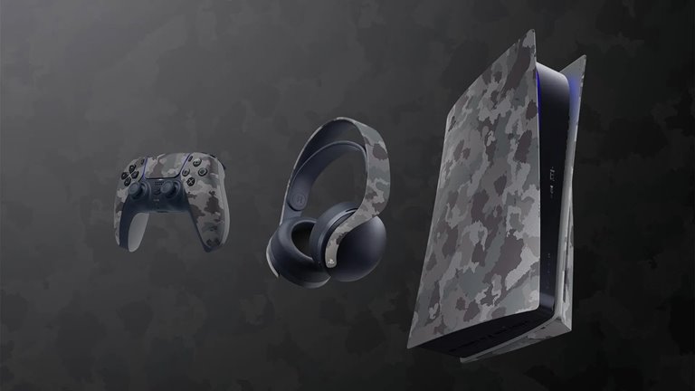 gray camouflage collection is getting ready to join the ps5  Image of gray camouflage collection is getting ready to join the ps5