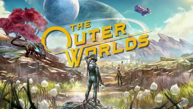 the outer worlds poster  Image of the outer worlds poster