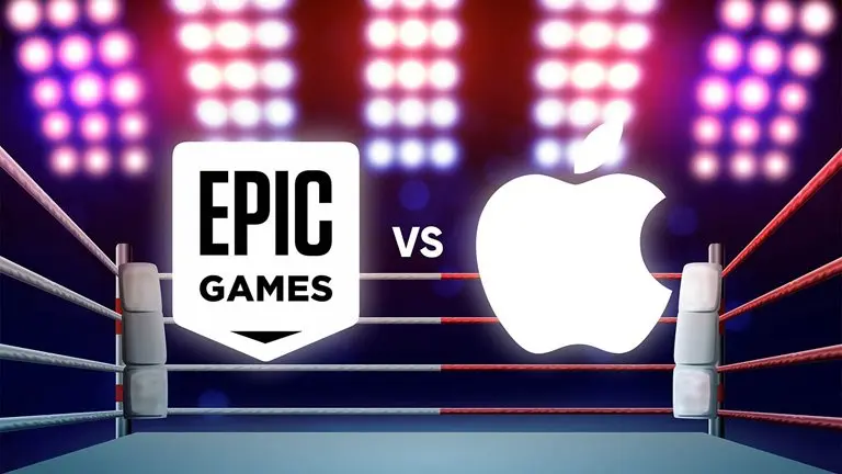 apple vs epic games  Image of apple vs epic games