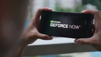 nvidia geforcr now service on a phone 340x191  Image of nvidia geforcr now service on a phone 340x191