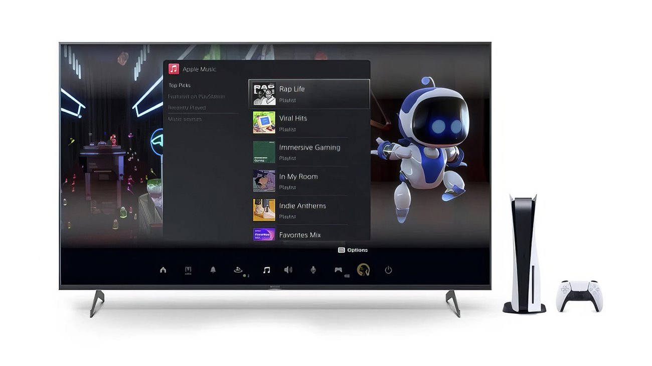 کاربران پلی استیشن ۵ می‌توانند ۶ ماه اشتراک رایگان apple music دریافت کنند